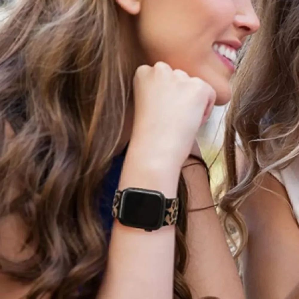 Leopard Stretchy Loop Band for Apple Watch - Picture 3 of 4